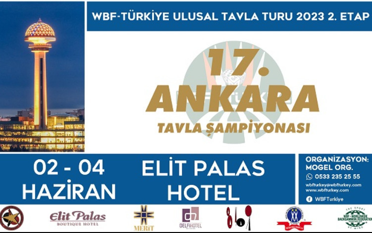 WBF-Türkiye, Başkent'in Yeni Tavla Şampiyonunu Arıyor...